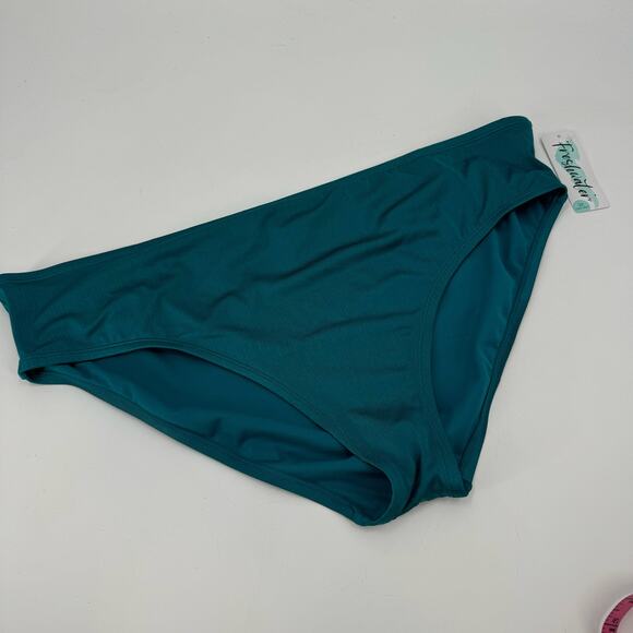 NWT Plus size freshwater shine reef bikini bottoms - Picture 1 of 4